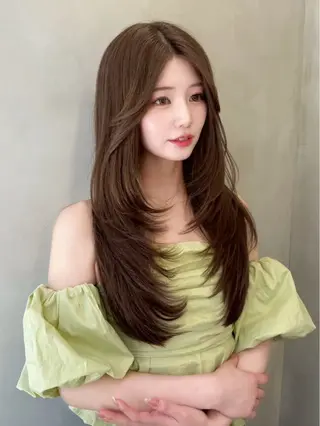 ロング 🩵縮毛矯正 /🫧harukaのヘアスタイル