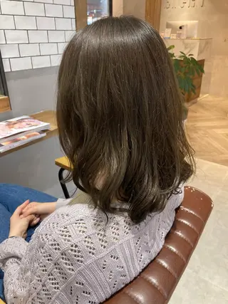 ミディアム 菊地 優斗のヘアスタイル