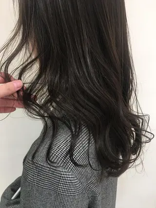 ロング カラー パーマ ヘアアレンジ マツエク・マツパ 💎耳ツボジュエリー ×銀座美容室💎のヘアスタイル