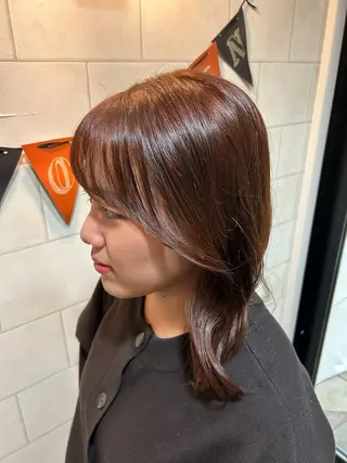 カラー 播磨 茉侑のヘアスタイル