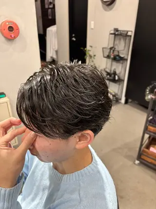 パーマ メンズ Caly所属・加納 摩人のヘアスタイル