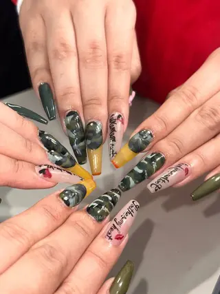 ネイル if Hair＆Nail Salon所属・IKA /海外ネイル /個性派/ワンホンのネイルデザイン