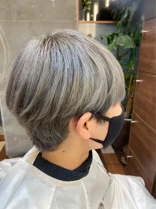 セミロング 【nina】所属・透明感カラー神野 敦也【三軒茶屋】のヘアスタイル