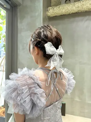 ヘアアレンジ 🍈yurina 福岡/パーマ🍈のヘアスタイル