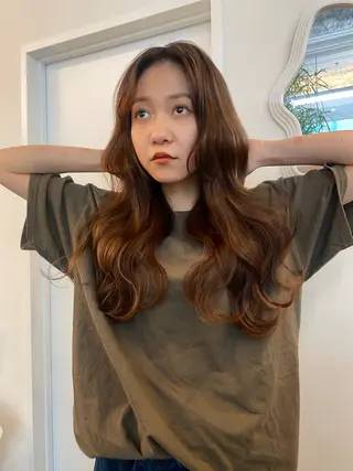 ロング カラー ichika/天神 /parc hairのヘアスタイル