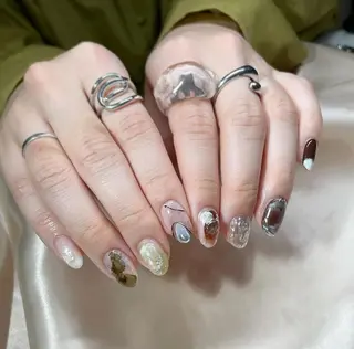 ネイル ﾐﾙﾌｨｰﾕ /Tomoeのネイルデザイン