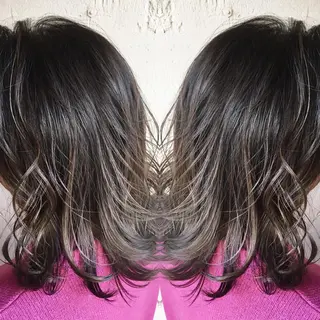 ミディアム カラー 💈平島 拓也💈のヘアスタイル