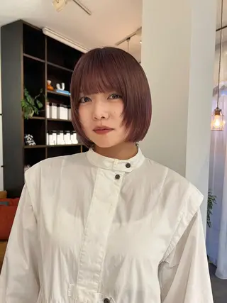 ミディアム ROMANO所属・カットモデル募集 hiyo🐣🫧のヘアスタイル