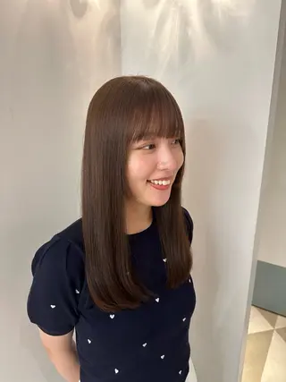 ロング 安丸 結夏のヘアスタイル