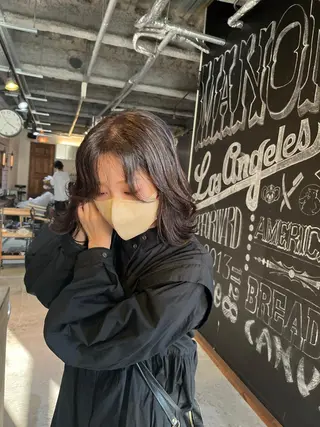 ミディアム the OSCAR所属・韓国ヘアスタイリスト Harukaのヘアスタイル