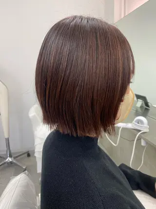 ショート カラー ヘアアレンジ 💫お呼ばれヘア💫 髪質改善✨トモエ市川のヘアスタイル