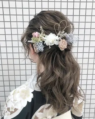 ロング ヘアアレンジ あんざき みわのその他イメージ