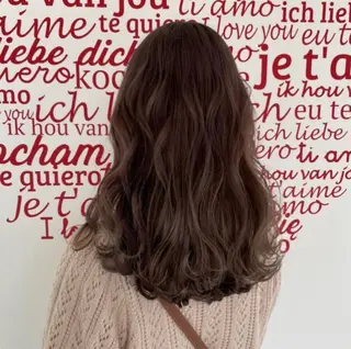 セミロング カラー ヘアアレンジ CREAPY所属・CREAPY　日向野 利菜のヘアスタイル