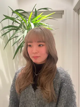 ロング tricca daikanyama所属・縮毛矯正/ボブ/ 🌱長尾朋弥🌱のヘアスタイル