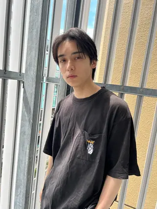 メンズ 横浜で一番パーマ 巻いてます田中ですのヘアスタイル