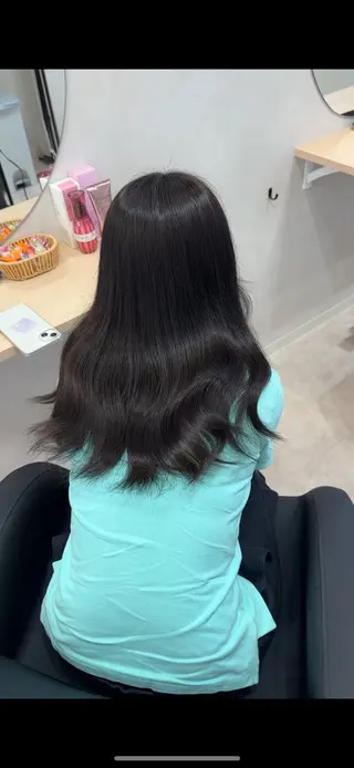 セミロング カラー ALLEN hair 郡山店所属・和久 夢彩のヘアスタイル