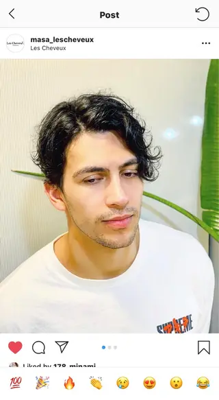 メンズ 久保田 昌利のヘアスタイル