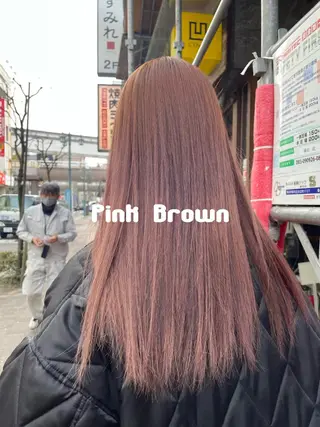 ロング 髪質改善 LISAのヘアスタイル