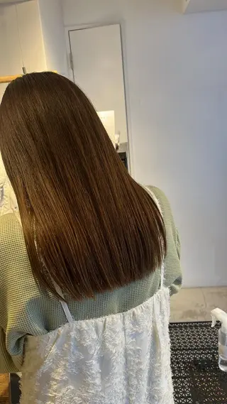 ロング kauti ichinana所属・小西 佑奈のヘアスタイル