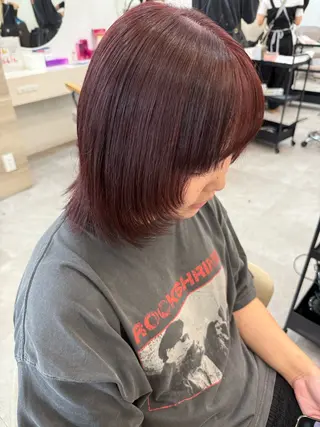 ミディアム カラー ヘアアレンジ 🌼おとは🌻 Lovis 熊谷のヘアスタイル