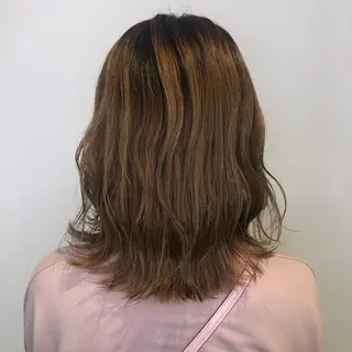 ミディアム 透明感カラー🪄 髪質改善♡田中みづきのヘアスタイル