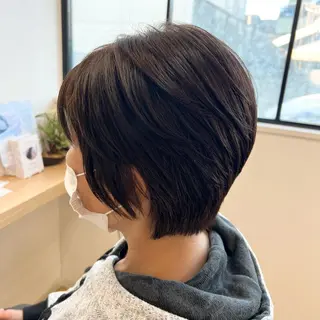 ショート 川畑 陽奈のヘアスタイル