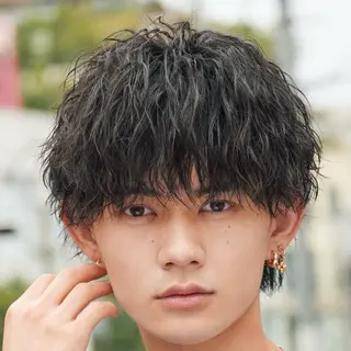 パーマ メンズ 仙台メンズパーマ/ fifth/丸山佳叶のヘアスタイル