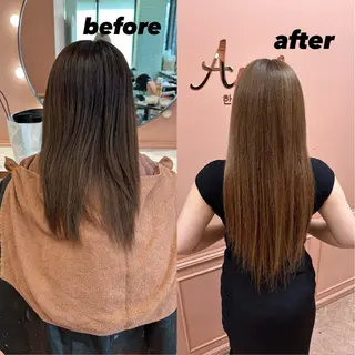 艶暖色/ベージュ SAKI💜のヘアスタイル