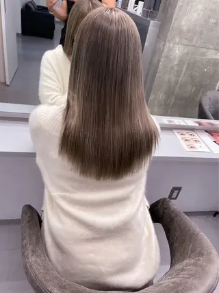 セミロング カラー 髪質改善SALON MIST+所属・荒金 大翔のヘアスタイル