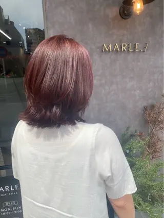 ミディアム ¥0カットモデル募集 ✨川上歩夢💫のヘアスタイル