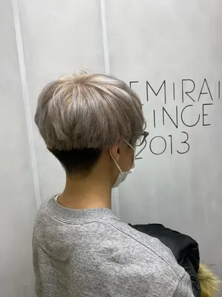 ショート カラー メンズ 🟢NEGi🟣 🫧髪質改善のヘアスタイル