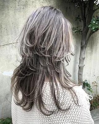 セミロング カラー パーマ ヘアアレンジ メンズ キッズ ネイル マツエク・マツパ 🎨カラー満足度 500%💫ヅル💫のヘアスタイル