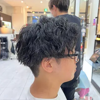 パーマ メンズ アグヘアーシータ所属・🤩メンズカット/ パーマ山本🤩のヘアスタイル