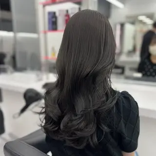 カラー ヘアアレンジ 🫧柔らか透明感🫧 大人っぽヘア🛁🫧のヘアスタイル