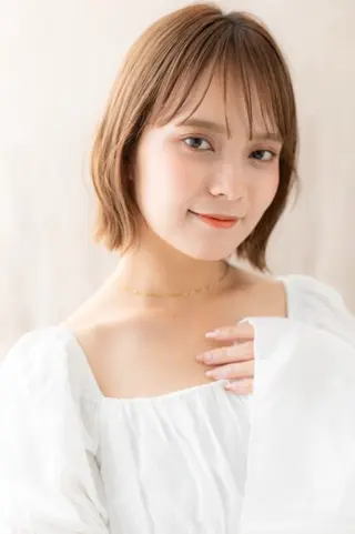 ショート くびれ&切りっぱボブ 得意👍佐藤歩のヘアスタイル