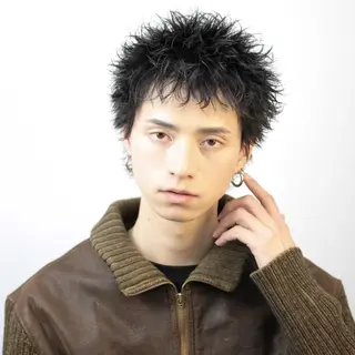 メンズ トレンドメンズパーマ 🔥BLUCK札幌のヘアスタイル
