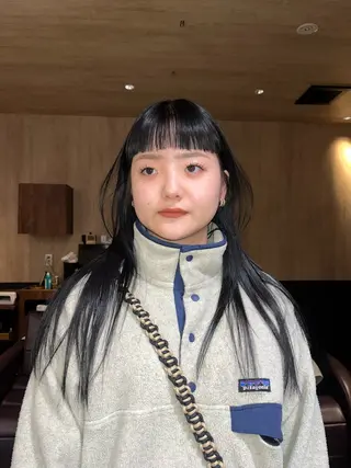 ロング カラー 産休中です 艶カラー♡オカのヘアスタイル