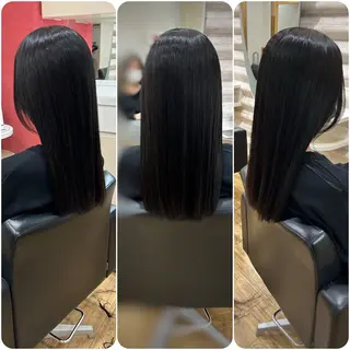 ロング カラー カラーダメージが艶々 『ケア特化店』KONのヘアスタイル