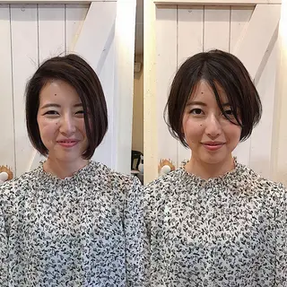 ショート Lond enikaのヘアスタイル