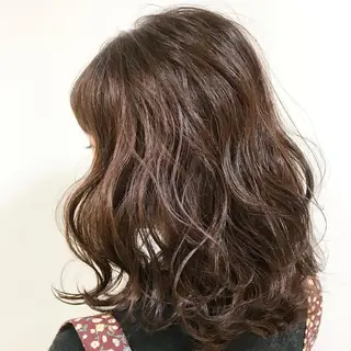 セミロング カラー 🌈限定価格🌈 鈴木　瑛輔のヘアスタイル