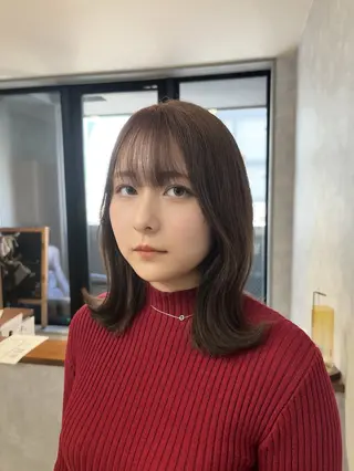 カラー La fith hair ray 札幌店所属・顔まわり/W カラー/リョウのヘアスタイル