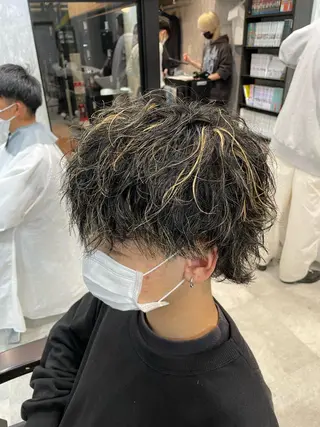 カラー パーマ メンズ ✨ツイスパ特化✨鈴木 遼太のヘアスタイル