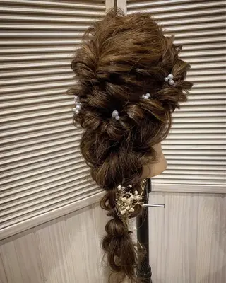 ロング ヘアアレンジ 枚方 tomee 🦋南部　しほ🦋のヘアスタイル