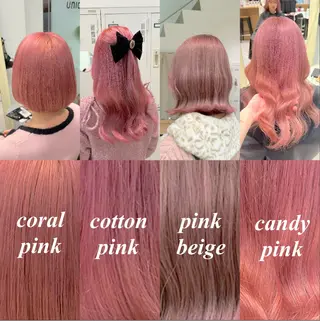 カラー ピンクカラー🎀/ ミルクティー🍼花音のヘアスタイル