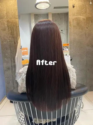 ロング 髪質改善 LISAのヘアスタイル