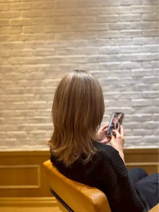 カラー ブリーチモデル募集 リナ🌟のヘアスタイル