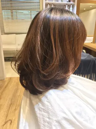 ミディアム 寺門 達也のヘアスタイル