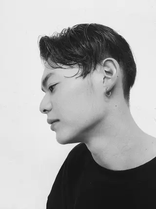 ショート カラー パーマ メンズ mayu .のヘアスタイル