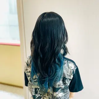 ロング カラー GaKu/ハイトーン /ブリーチ/ブロンドのヘアスタイル