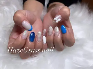 セミロング HazeGrass NAILのネイルデザイン
